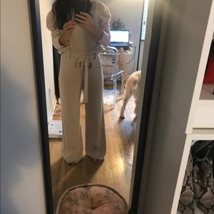 Ribbed Tan knit Mango set- size M